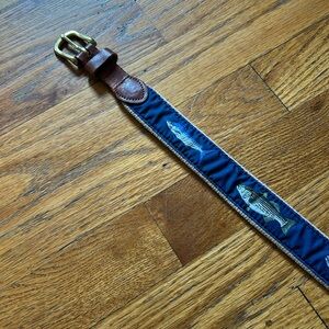 Boys fish belt size 22